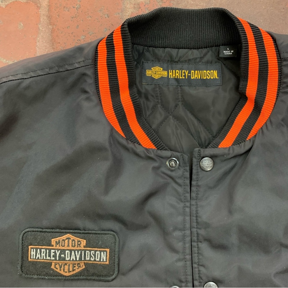 Harley Davidson Bomber Jacket - Picture 2 of 4